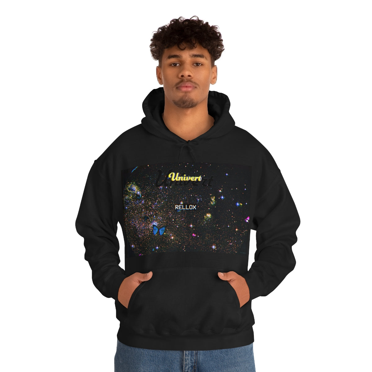 UniVert space man College Hoodie