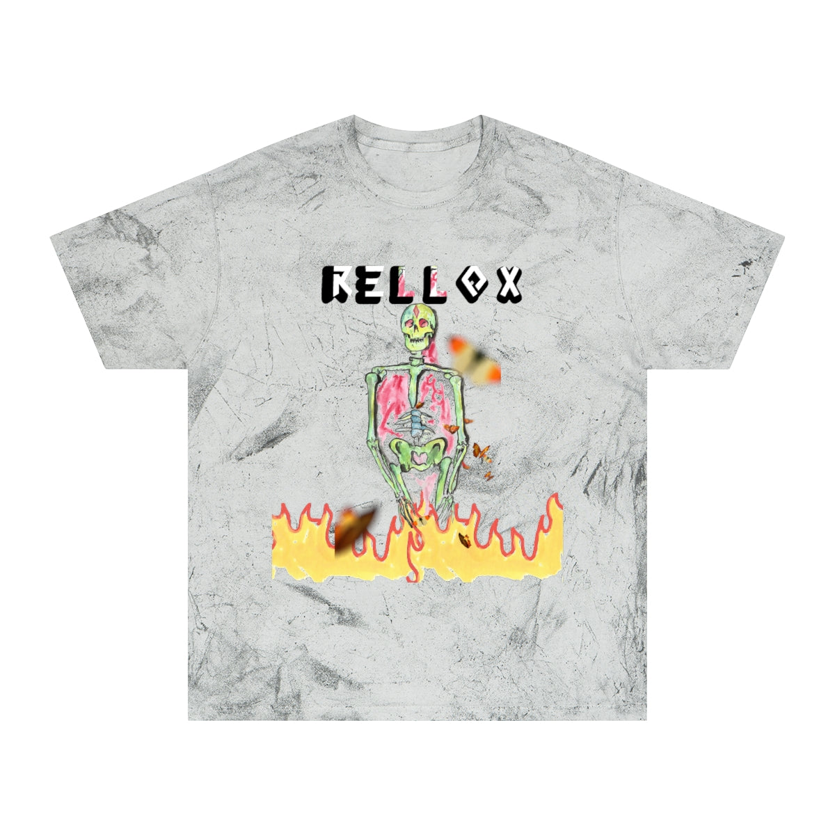 Neon Skelly Skate T-Shirt