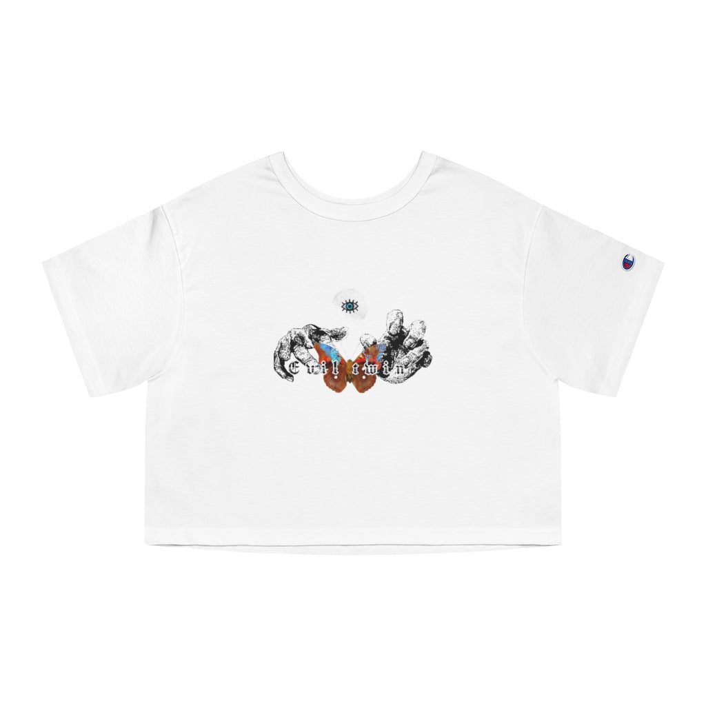 MOTH BOY Champion Women' Cropped T-Shirt