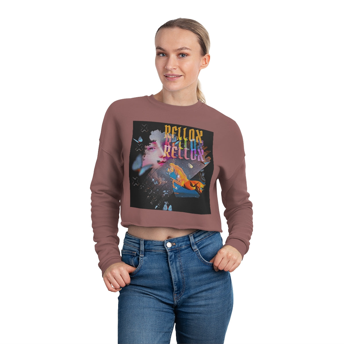 Rello Gall X Cropped Sweatshirt