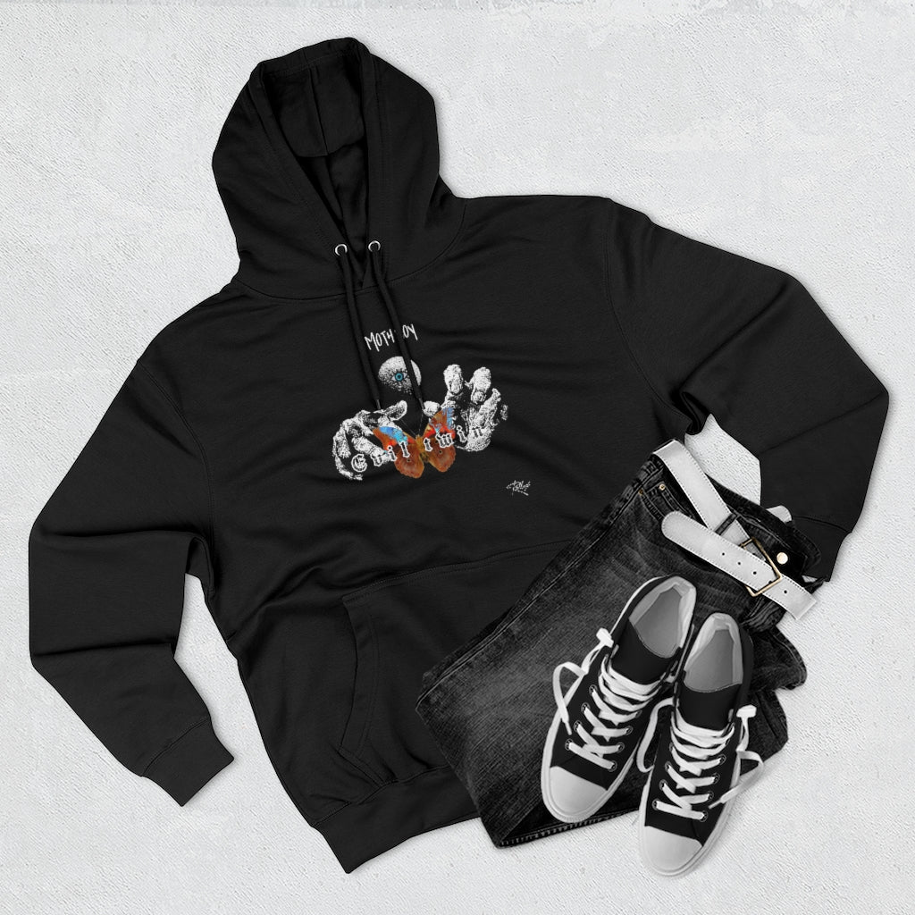 Moth Boy Premium Pullover Hoodie