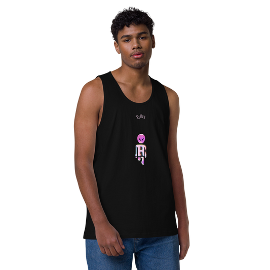 R Rated Alien premium tank top