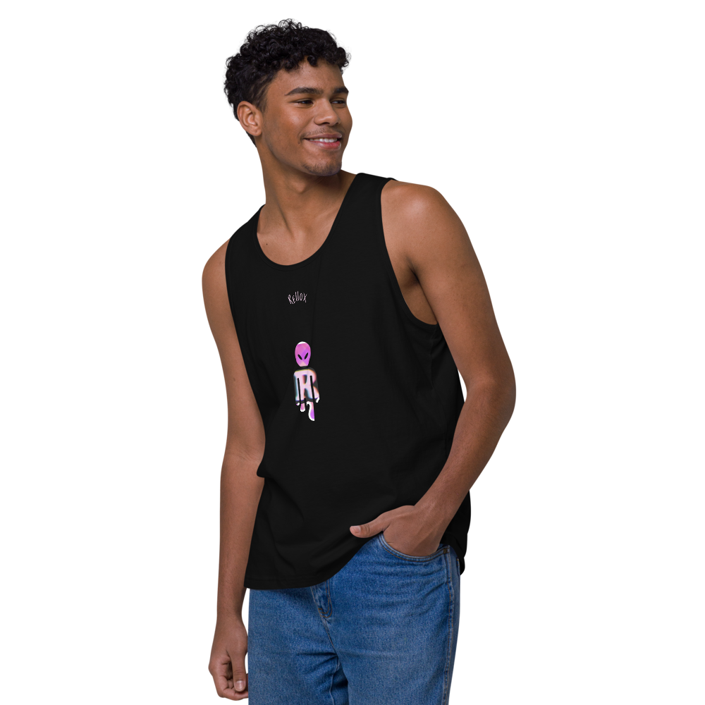 R Rated Alien premium tank top