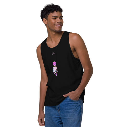 R Rated Alien premium tank top
