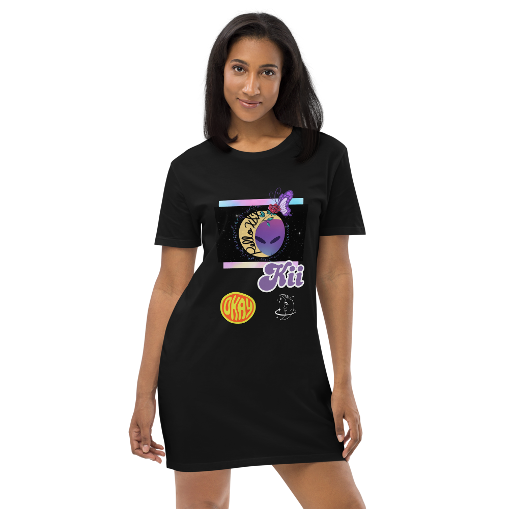 Kii Alien t-shirt dress