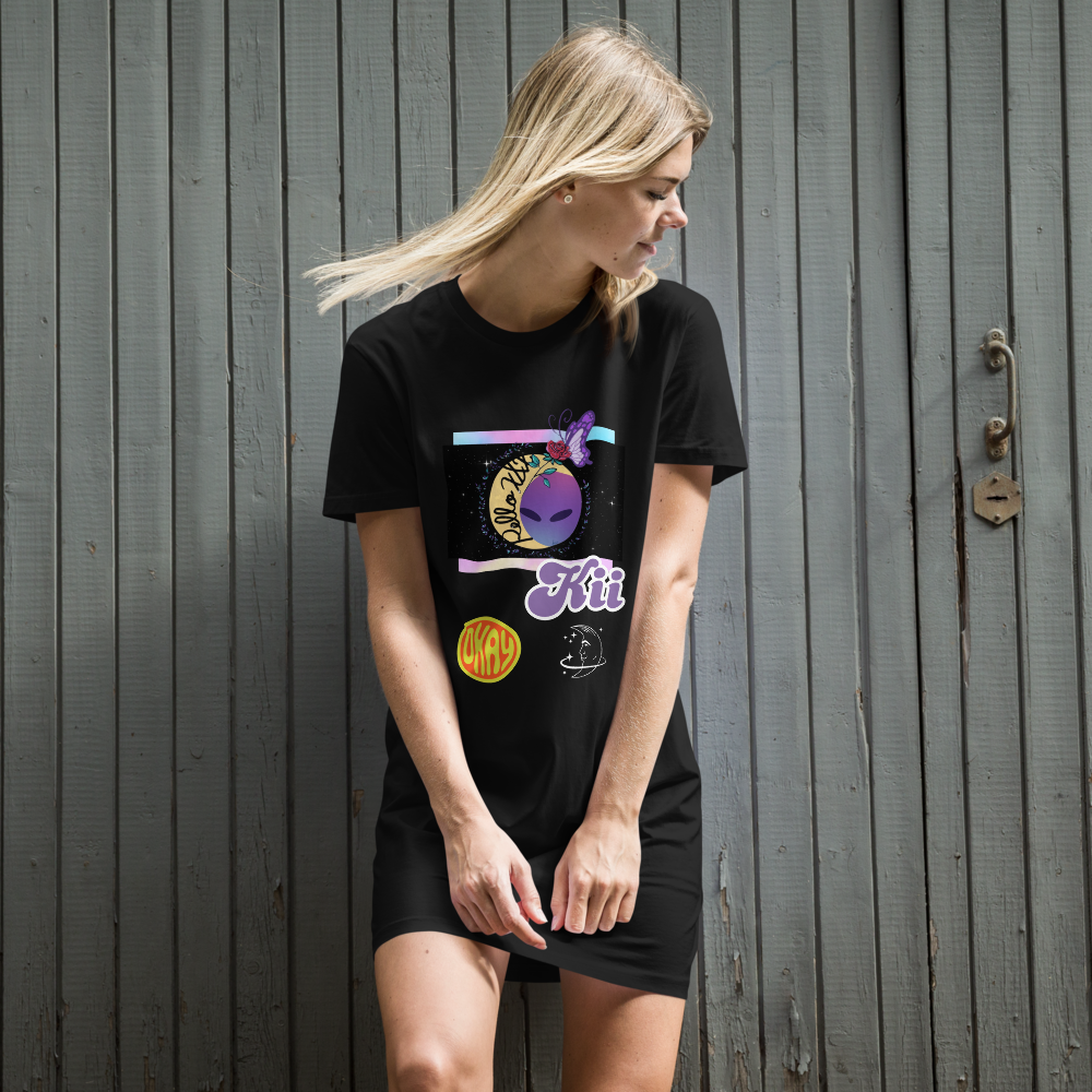 Kii Alien t-shirt dress