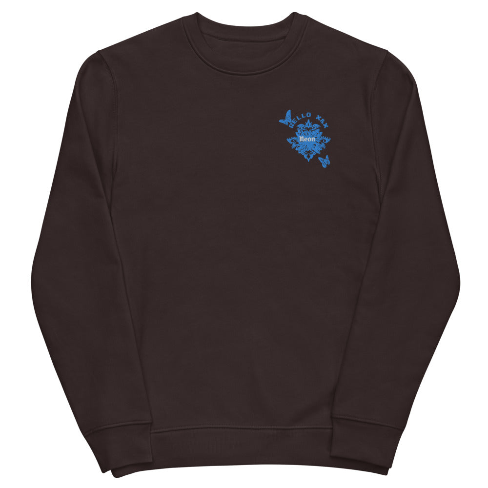 Ya Miyas Neon Butterfly (blue) sweatshirt