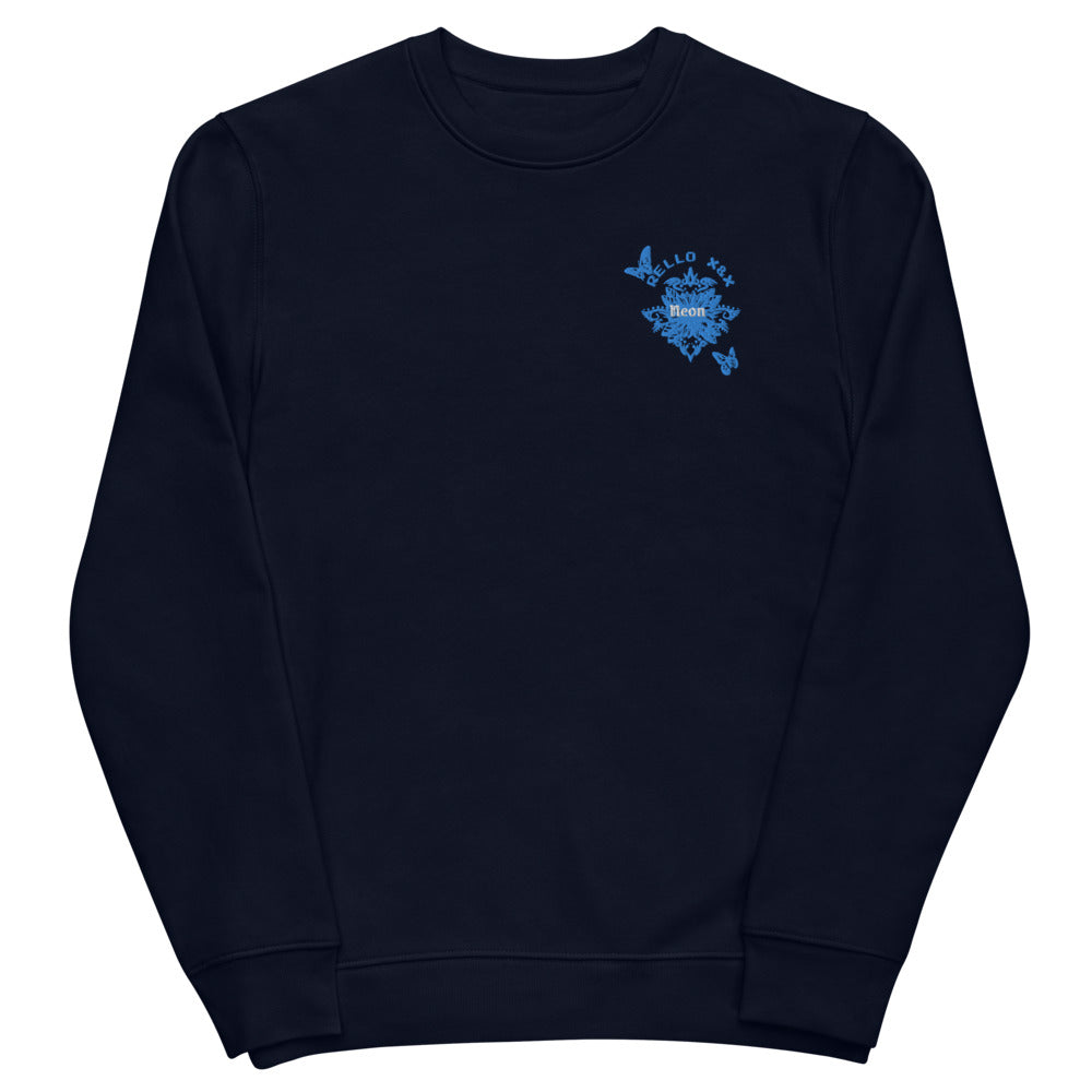 Ya Miyas Neon Butterfly (blue) sweatshirt