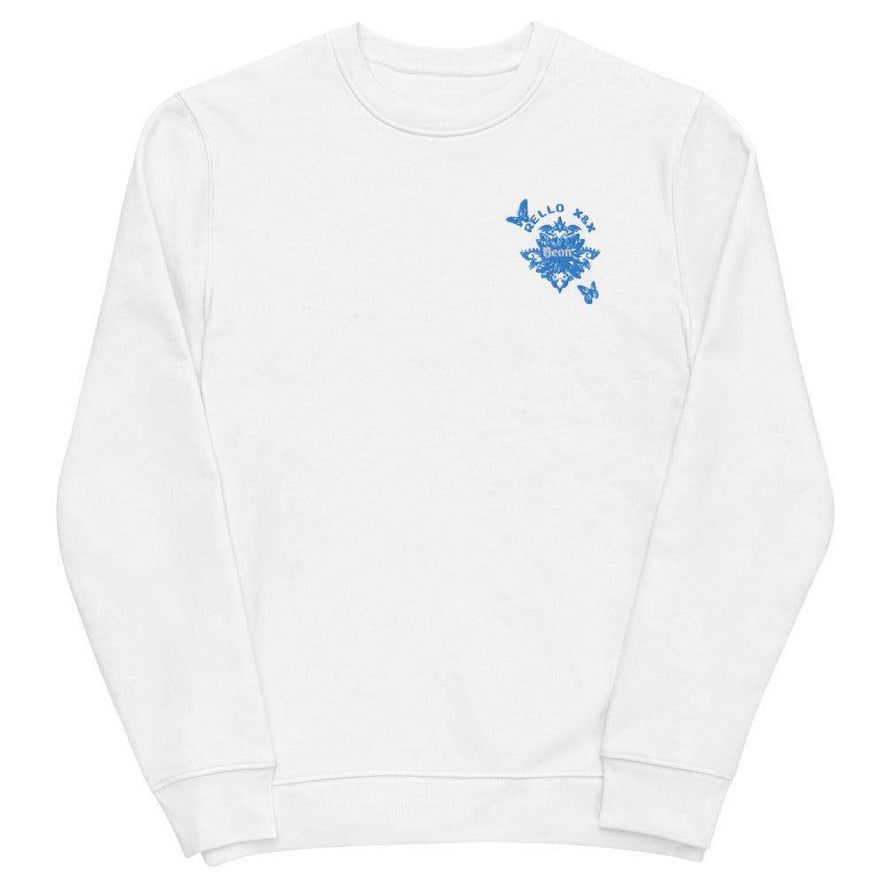 Ya Miyas Neon Butterfly (blue) sweatshirt